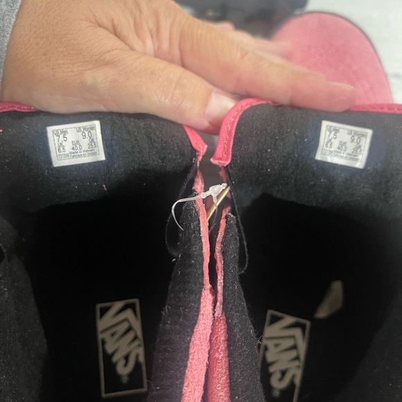 Vans SK8-Hi Platform All Weather Suede MTE Dessert Rose/Black M: 7.5, W: 9 NWT - Picture 11 of 12